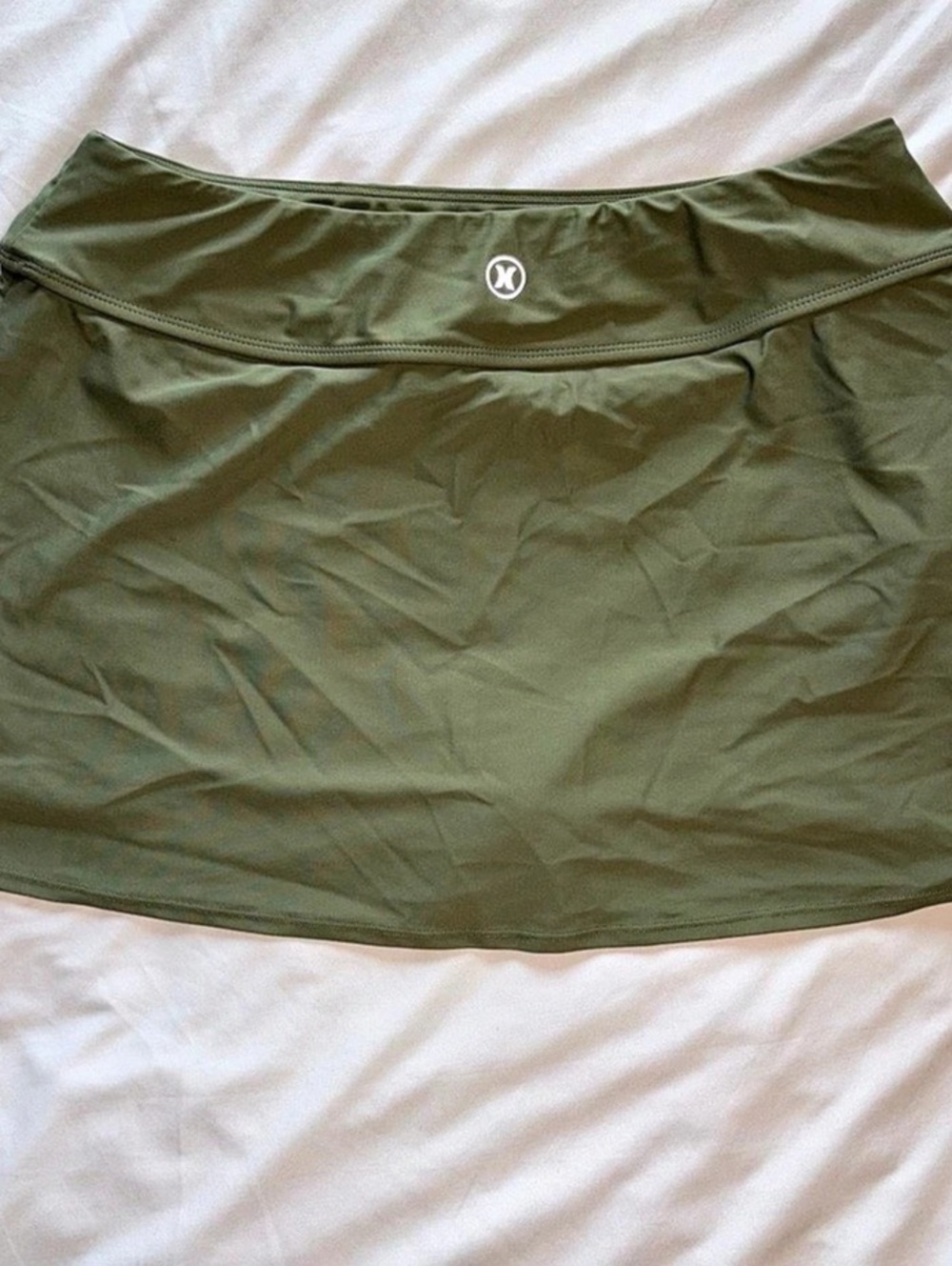 Hurley Women's UPF 50+ Performance Swim Skort Green XXL